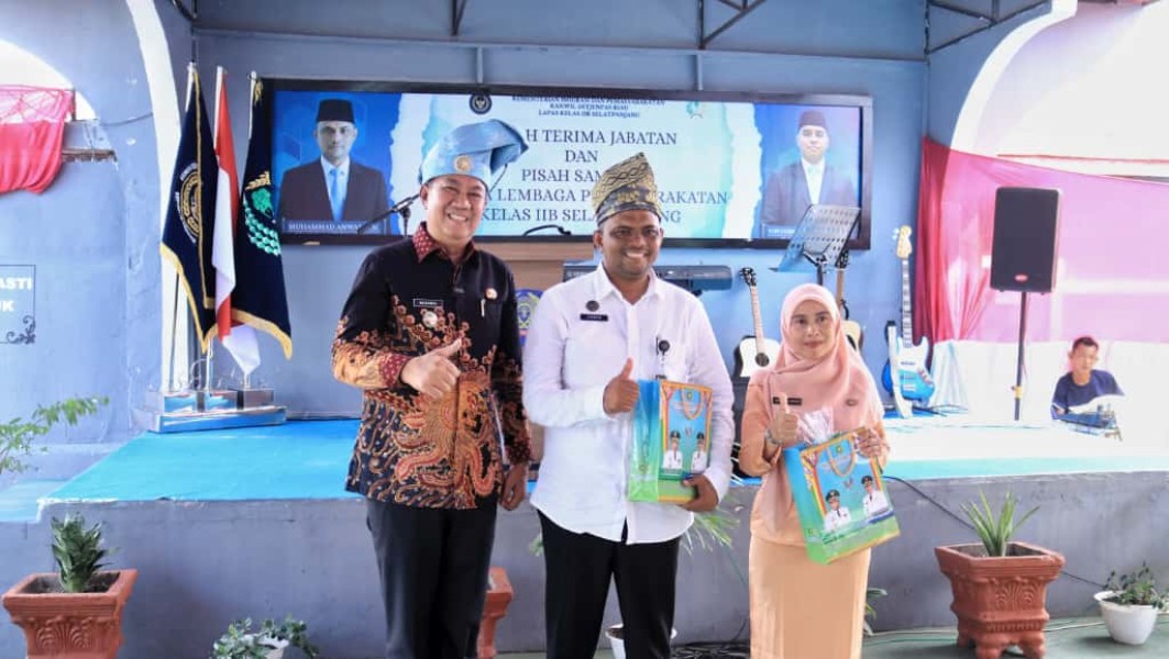 Wabub Muzamil Hadiri Sertijab Kalapas Selatpanjang.