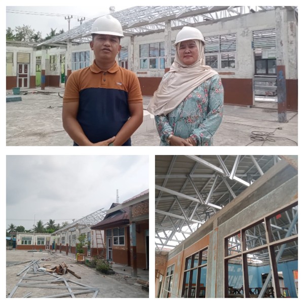 Revitalisasi SDN 10 Selatpanjang Timur Terus Berjalan, Sinergi Pemkab Meranti Perkuat Fasilitas Pendidikan