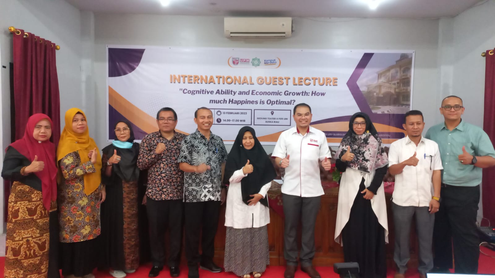 Internasional Guest Lecture : FEIS Hadirkan Dosen dari Universitas Putra Malaysia ( UPM )