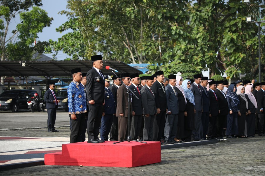 Bupati Asmar Pimpin Upacara Hari Kesaktian Pancasila