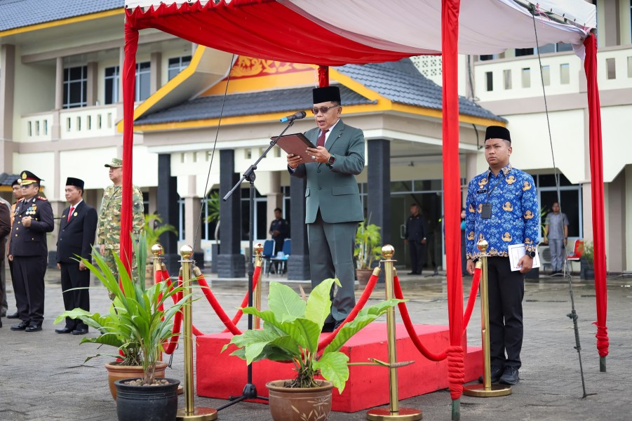 Bupati Asmar Pimpin Upacara Hari Pahlawan 2025, Ajak Warga Lanjutkan Semangat Juang