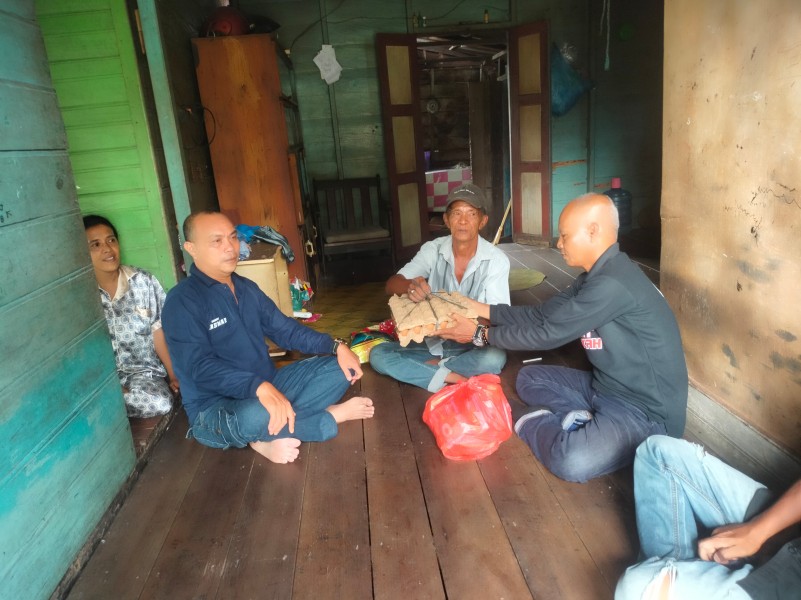 Team Sahabat H Asmar Kembali Aktif Salurkan Bantuan Pada Masyarakat Meranti