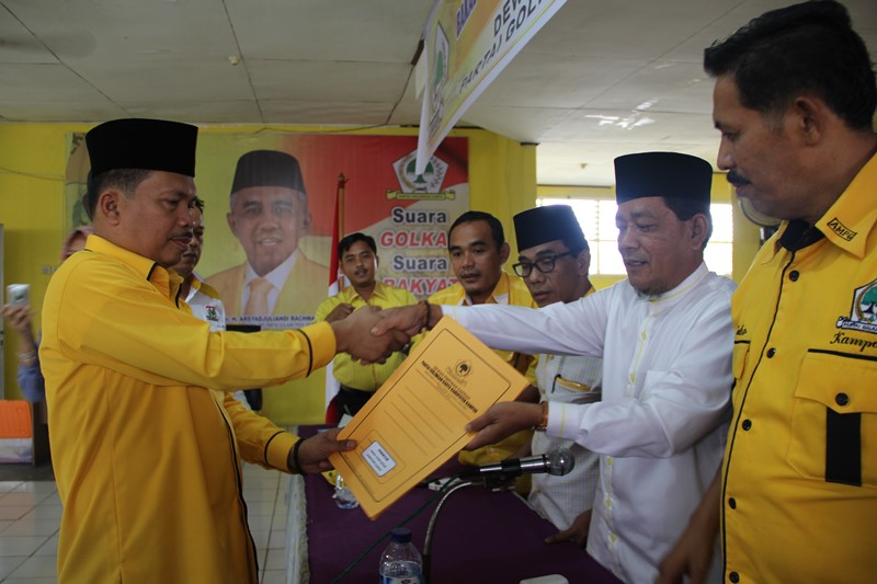 H Masnur Siap Kembalikan Kejayaan Partai Golkar Kampar