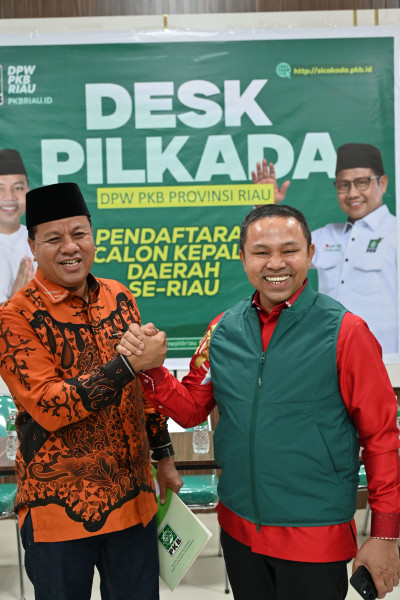 PKB Resmi Berikan Sampan Kepada Suhardiman Amby Untuk Pilkada 2024