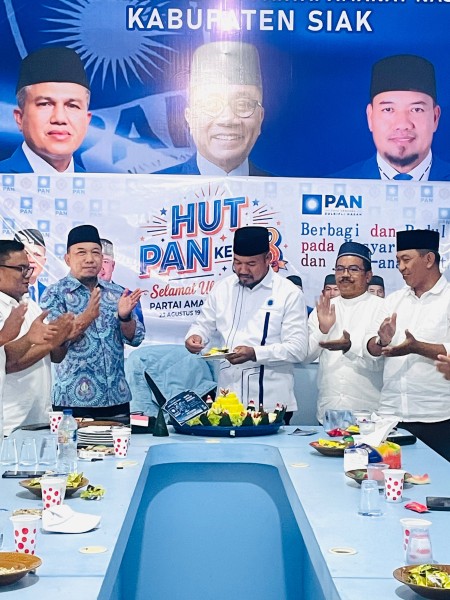 DPD PAN Siak Peringati Milad ke-28, 131 Dewan Pimpinan Ranting Siap Kokohkan Amanah Partai