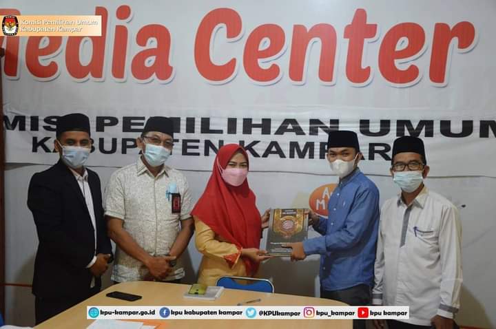 KPU Kampar Terima Kunjungan Sahabat Polri 