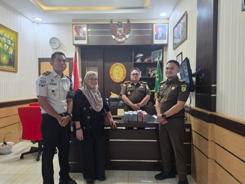 Kurugian Negera Berhasil Dikembalikan Kejari Meranti Dalam Kasus Kopi Liberika.