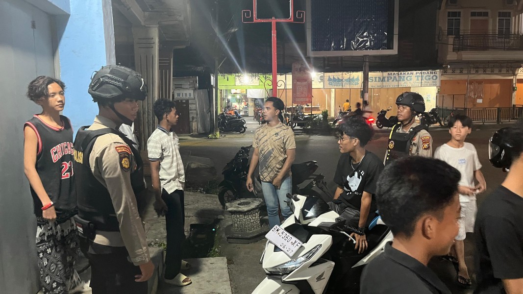Tim Raga Polres Meranti laksanakan Patroli Kamtibmas Terpadu