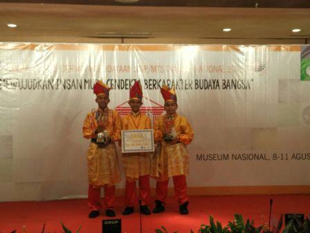 Tiga Siswa SMP Global Andalan Harumkan Riau Ditingkat Nasional