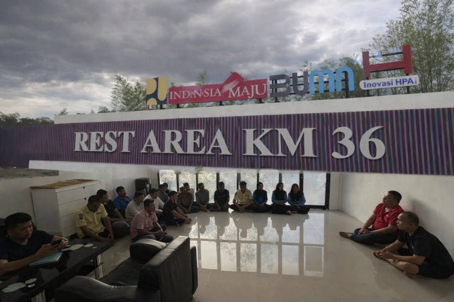 Gelar Mediasi dengan Karyawan, Pengelola Rest Area Tol Pekanbaru - Bangkinang Tegaskan Keluhan Pekerja Hanya Salah Paham