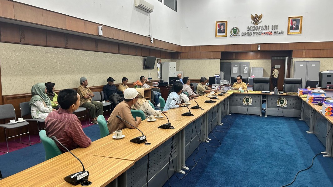Ketua Komisi III DPRD Riau Soal PTPN IV Gugat Koppsa-M: Kebun Asal Jadi Jangan Ditagih Hutang Secara Keseluruhan