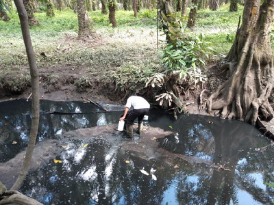 PKS Diduga Cemari Sungai Tapung, DLH Kampar Diduga 'Bermain Mata' Keluar Hasil Uji Lab Tidak Terbukti