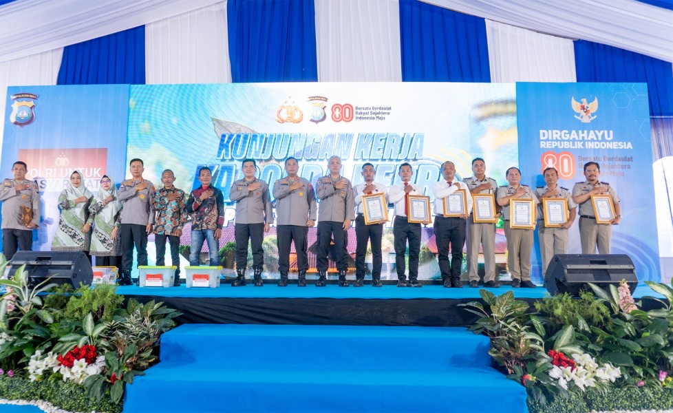 Kakanwil BPN Kepri Raih Penghargaan Kapolda, Bongkar Jaringan Mafia Tanah di Tanjungpinang