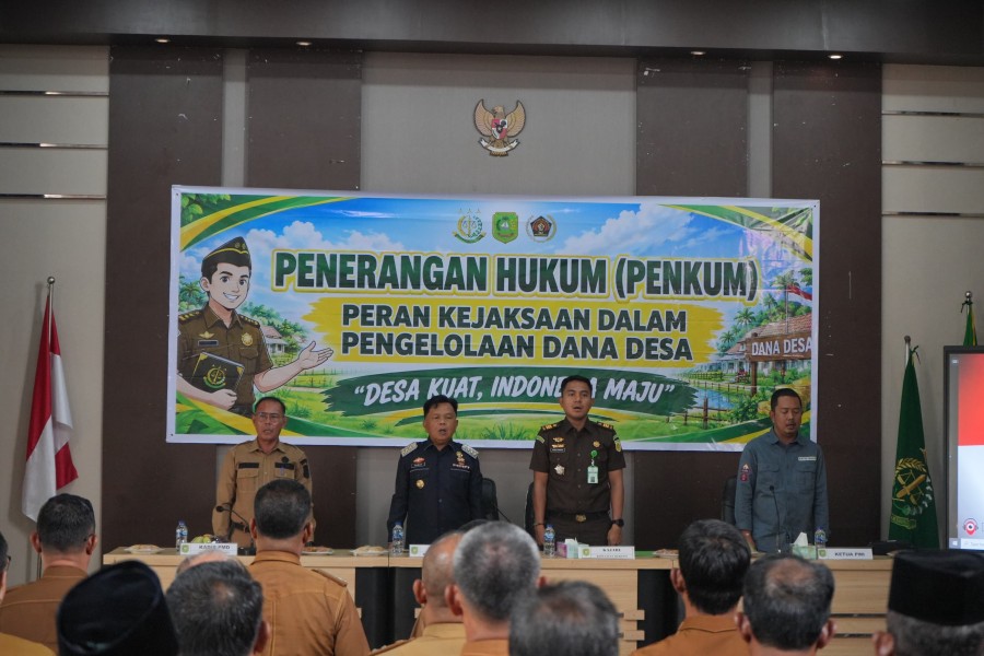 Bupati Asmar Ingatkan Desa Setiap Rupiah Dana Negara Harus Bisa Dipertanggungjawabkan