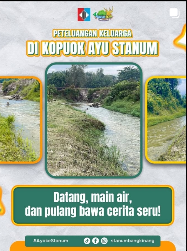 Kopuok Ayu Stanum, Spot Bermain Air Terbaru di Stanum Resort Bangkinang