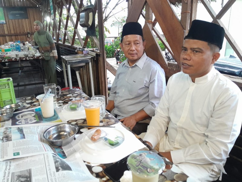 Ketua SPS Riau dan Pengurus Gelar Buka Bersama dengan Jajaran RAPP di Rumah Makan Sinar Kampar