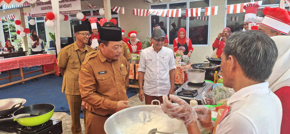 Dinas Ketahanan Pangan dan Pertanian Meranti Gelar Lomba Memasak Berbahan Sagu