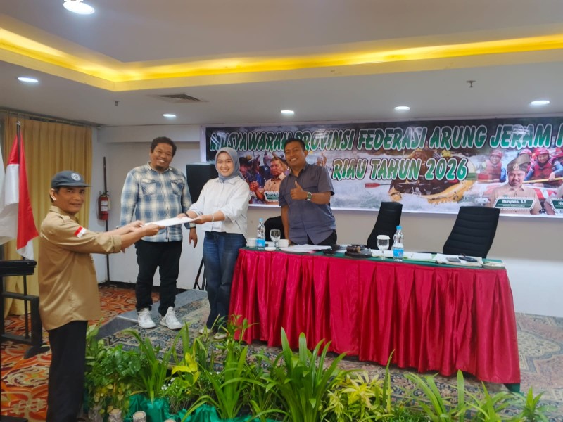 Erfan Panca Putra Nahkodai FAJI Riau 2026–2030, Musprov Apresiasi Dedikasi Herman Yahya Domo