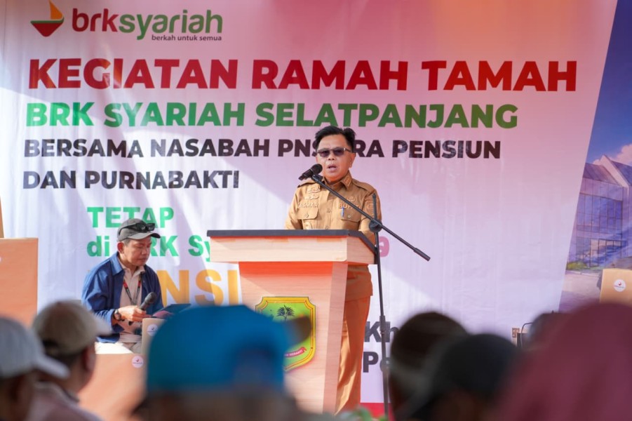 H. Asmar Dorong Kemudahan Layanan Pensiun ASN melalui Sinergi dengan BRK Syariah