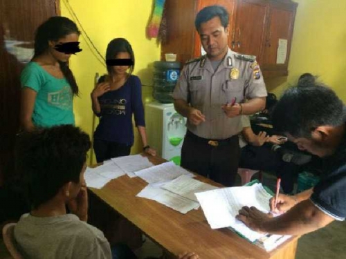Bikin Resah, Lima Remaja Tanggung Diduga Mesum Ditindak Warga