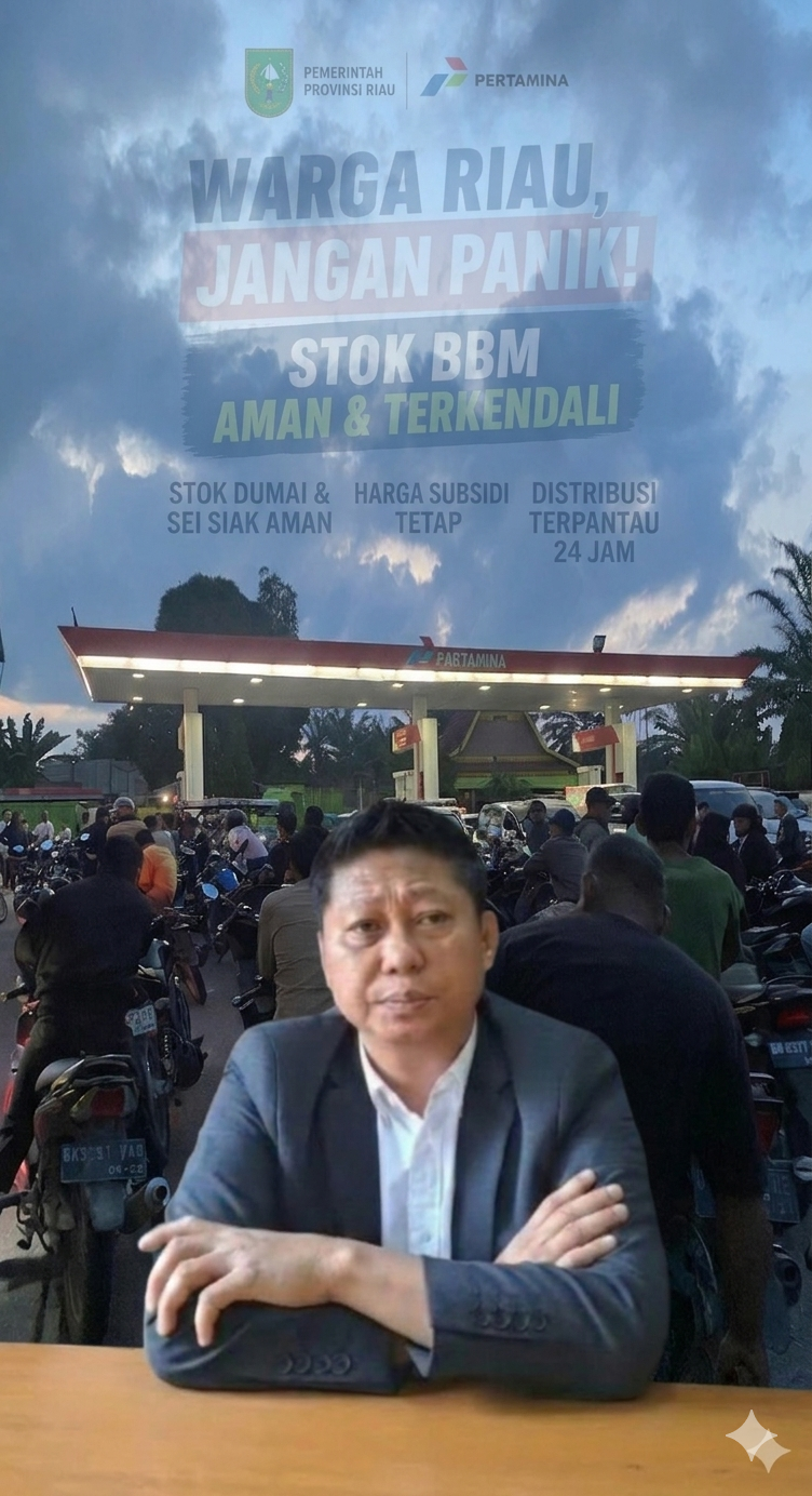 BBM Langka, Ketua DPRD kabupaten Pelalawan Siap Panggil Pertamina, Pertamina Umumkan Stok BBM Riau Aman