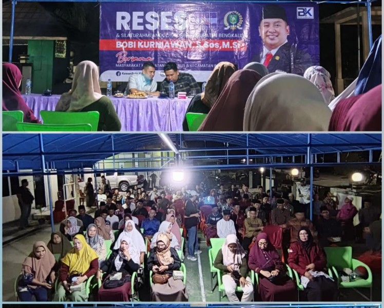 Bobi Kurniawan Turun Langsung Serap Aspirasi Warga dalam Reses DPRD Bengkalis 2026