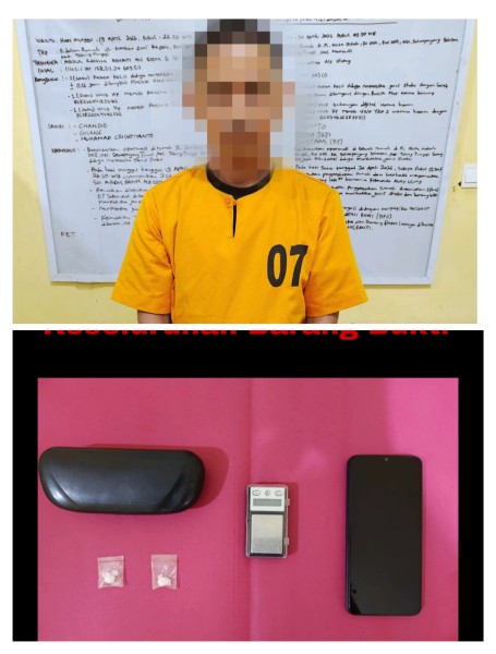 Tanpa Ampun Polres Meranti Sikat Pengedar Sabu Di Selatpanjang.