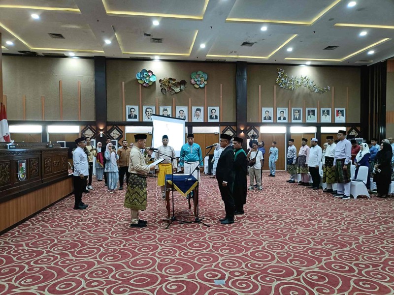 Walikota Pekanbaru Agung Nugroho Lantik Imam Zamroni 'Buzzer Politik' Jadi Direktur BUMD PT SPP