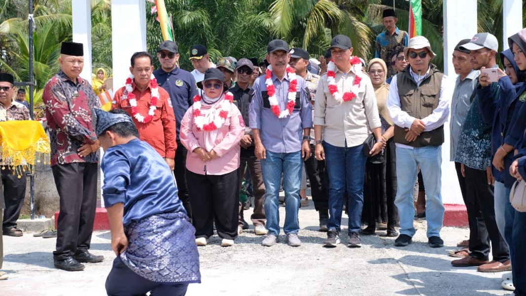 Pemkab Meranti Gesa Jalan Akses RoRo Lukit, Pembangunan Pelabuhan Ditargetkan Didukung Kemenhub