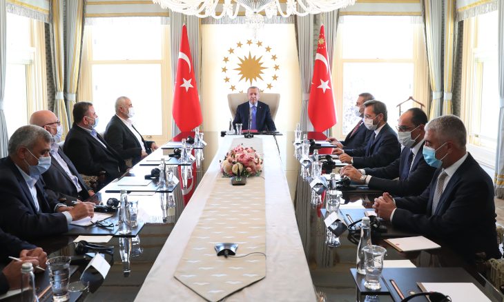 Erdogan Bertemu Pemimpin Hamas yang Paling Diburu AS