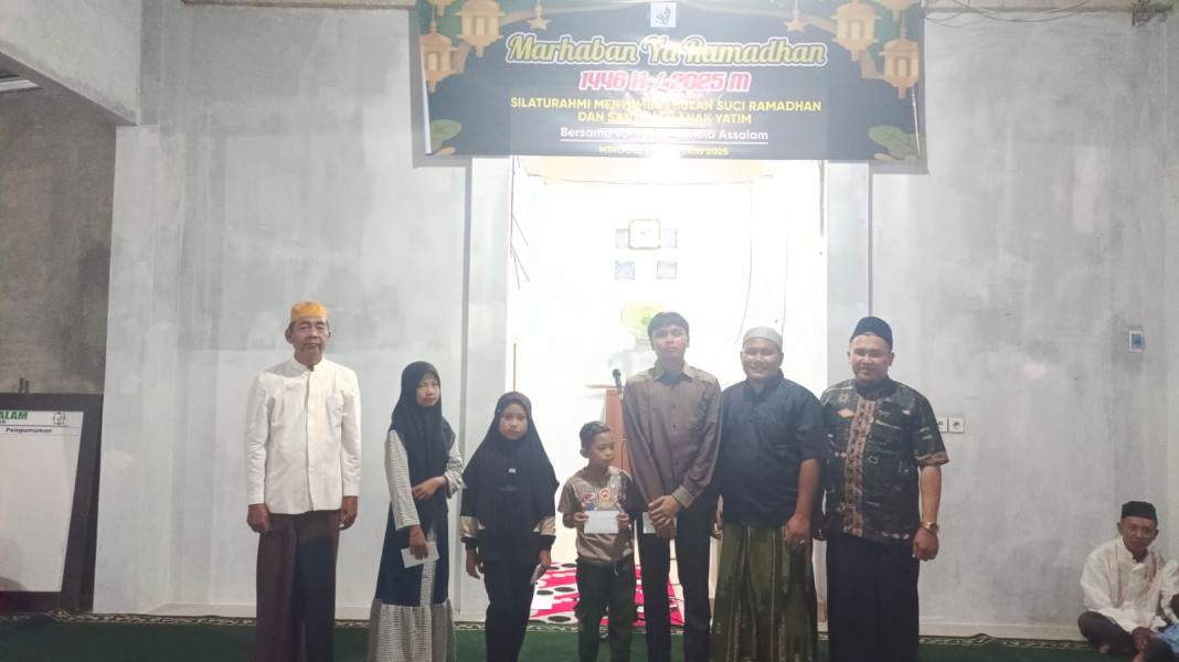 Mushola As-Salam Gelar Silaturahmi dan Santunan Anak Yatim Sambut Ramadhan