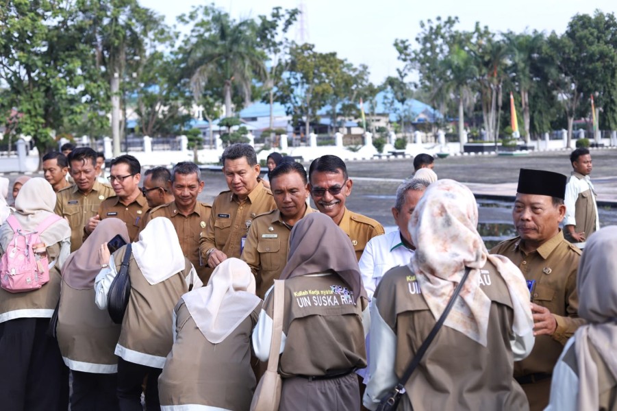Pemkab Kepulauan Meranti Perkuat Sinergi dengan Perguruan Tinggi, 51 Mahasiswa UIN Suska Siap Mengabdi di Desa