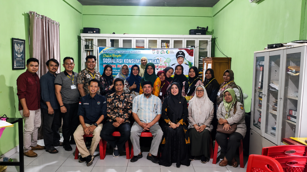 Bangun Masyarakat Sehat, Pemdes Pangkalan Baru Gencarkan Sosialisasi Pangan B2SA