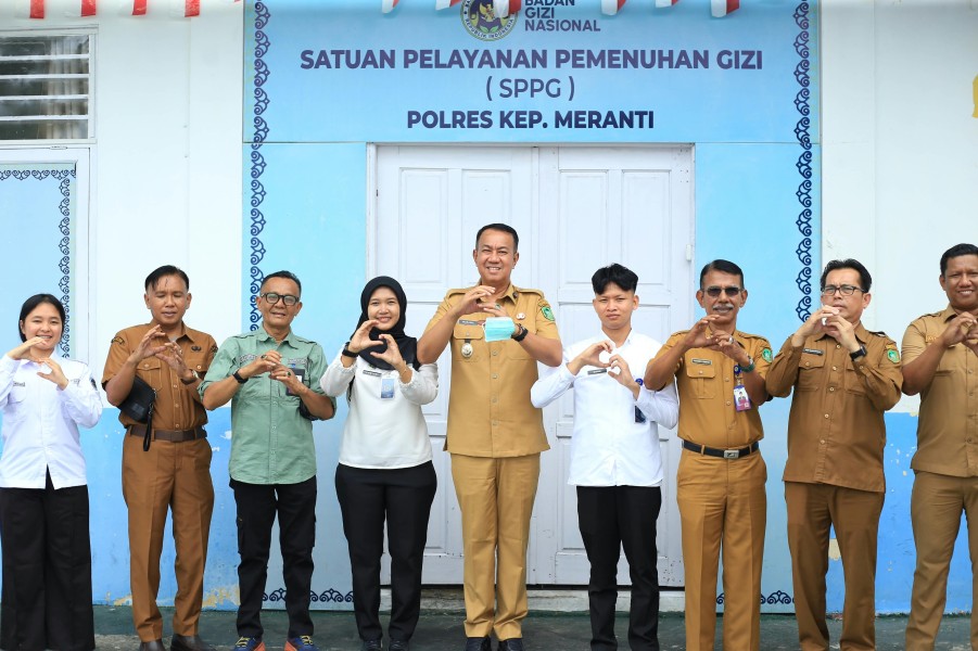Wabup Meranti dan Korwil BGN Tinjau Dapur SPPG: Tekankan Kebersihan dan IPAL, Pastikan Sesuai SOP