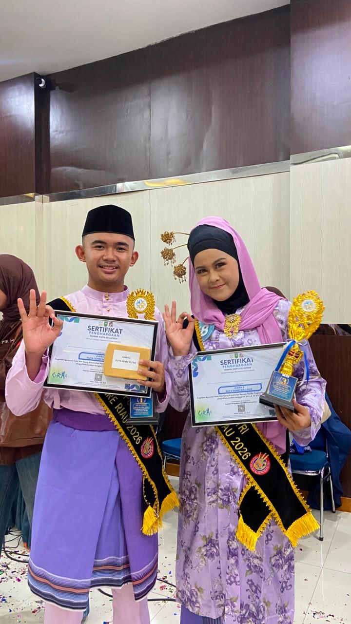 Kepulauan Meranti Borong Tiga Prestasi di ADUJAK GenRe Riau 2026, Duta Putra Raih Juara Pertama