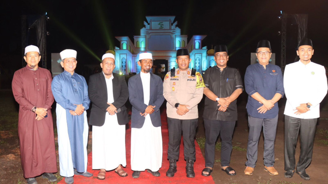 Milad ke-5 Ponpes Darul Fikri, Kapolres Meranti Hadiri Acara