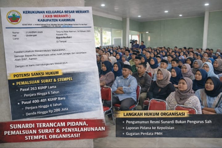Di Duga Paslukan Kop Surat dan Stempel Organisasi KKBM Surati Dalam Polemik Internal.