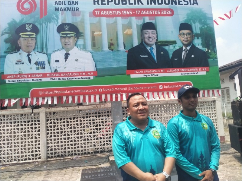 BPKAD Meranti Gelar 15 Perlombaan Semarak HUT ke-81 RI, Perkuat Persatuan dan Kekompakan Pegawai