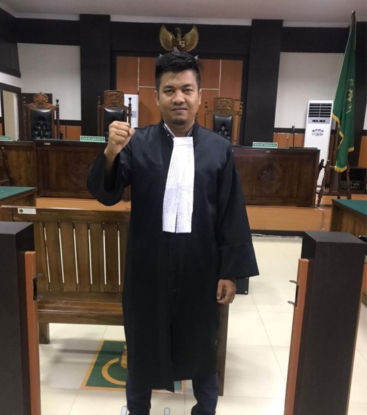 Kentor Hukum Alazhar Yusuf  M.H Mintak PT EMP Melakukan Segera Pembayaran Proyek Jalan Pipa Minyak