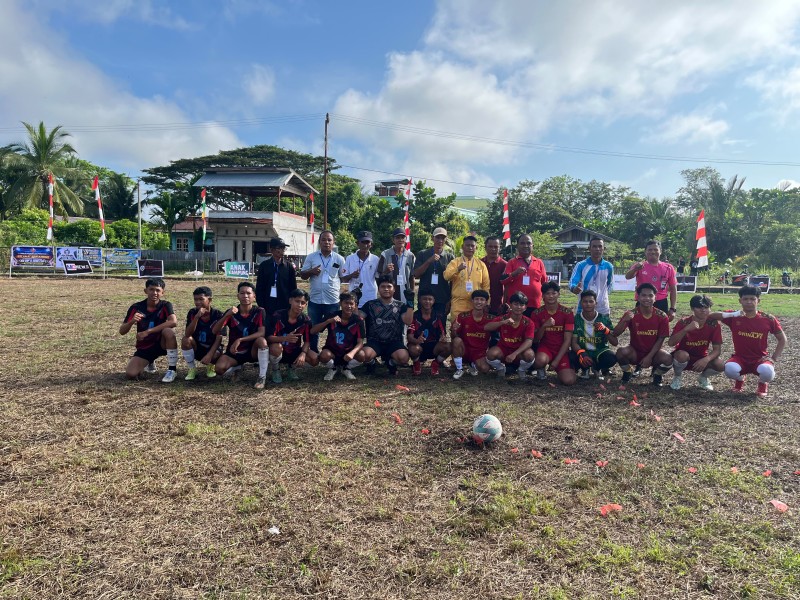 Turnamen Sepak Bola Mini Soccer di Gelar Meriah Sambut HUT Kabarpesisir.com  Cegah Generasi Dari Bahaya Narkoba.