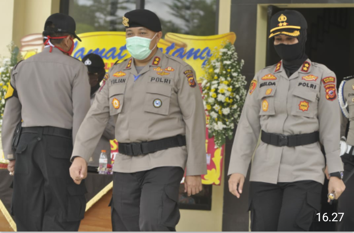 Kapolda Jabar Pimpin Acara Serah Terima Jabatan Kapolres Banjar