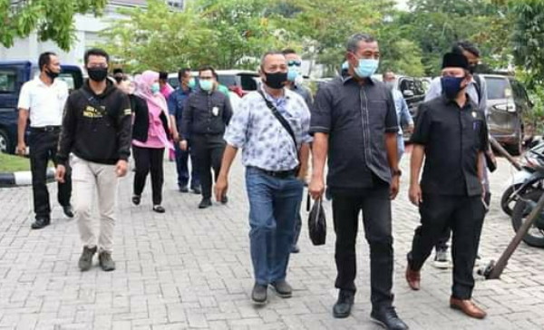 Komisi III dan IV DPRD Kota Pekanbaru Cek Dugaan RS Awal Bros Pemicu Banjir