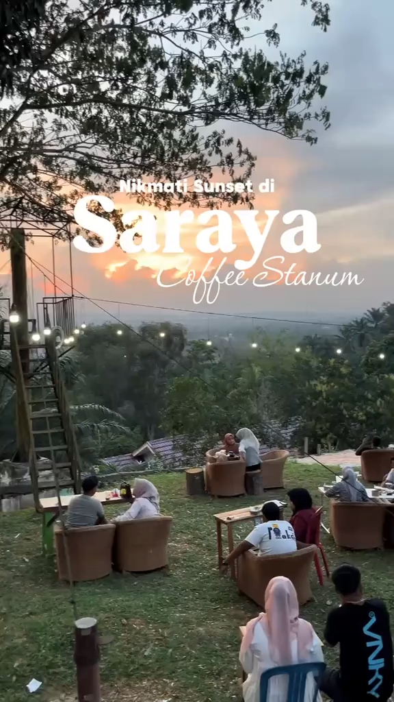 Menikmati Senja dari Puncak Stanum: Wisata Alam dan Kafe Kekinian Bangkinang yang Kian Diminati