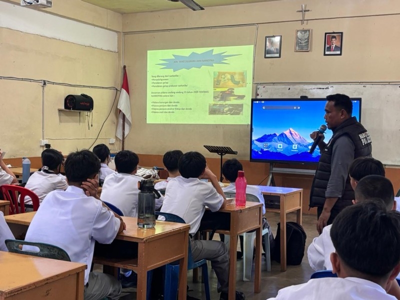 Polres Kepulauan Meranti Perkuat Benteng Pelajar dari Ancaman Narkoba Lewat Edukasi di Sekolah