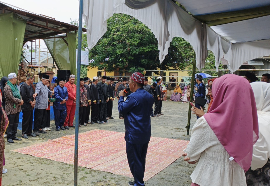 Sambut Ramadhan, Pemdes Pangkalan Baru Gelar Balimau Kasai